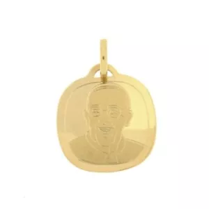 Papst Franziskus Anhänger in 18k Gelbgold - Bild 1 von 1