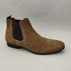 Next Chelsea Boots Mens 7 Tan Brown Suede Leather Ankle Smart Formal Work