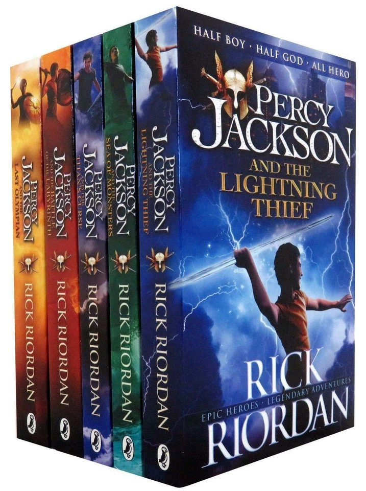 Percy Jackson Ultimate Collection 5 Books Set By Rick Riordan - Image 1 of 1