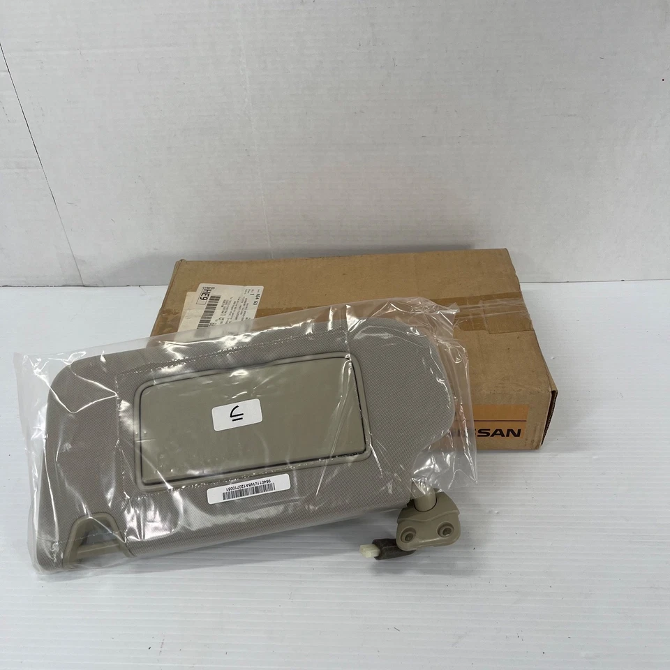 NOVO 2008 - 2017 INFINITI EX35 EX37 QX50 PARA-SOL LATERAL ESQUERDO ASSY 96401-1UW8A FABRICANTE DE EQUIPAMENTO ORIGINAL - Imagem 1 de 4