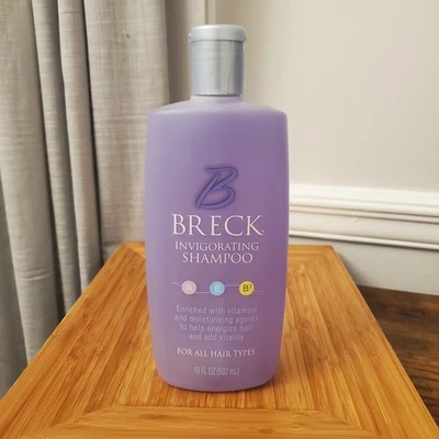 Бодрящий шампунь BRECK для всех типов волос флакон 18 жидких унций трудно найти - Изображение 1 из 4