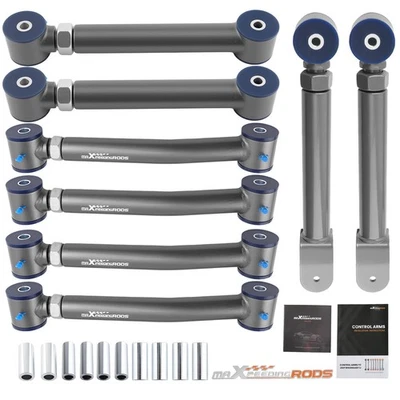 Complete Set Of Adjustable Control Arms For Jeep Wrangler TJ 1998 With Spacers - Image 1 of 4