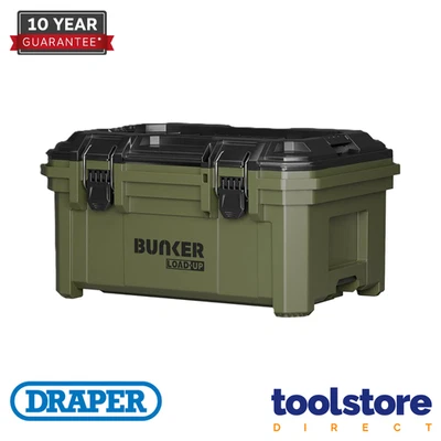 Draper 31646 BUNKER Load-Up Stacking Tool Box 230mm - Image 1 of 2