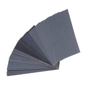 90Pcs Wet Dry Sand Paper Silicon Carbide 400 To 3000 Grit Water Sandpaper. - Picture 1 of 23