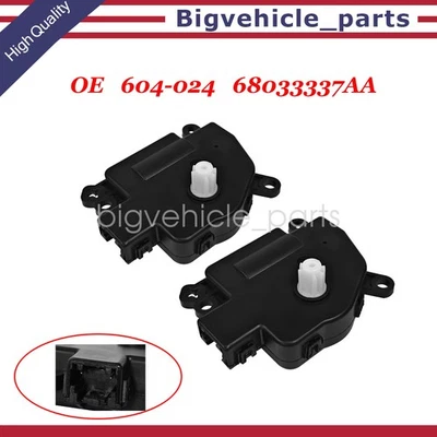 For Dodge Charger/Challenger 3.6 5.7L 2009-2015 2 × HVAC AC Blend Door Actuator Foto 1 de 4