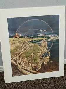 1991 Bev Doolittle "The Sentinel" Signed & Numbered Lithograph Unframed COA - Picture 1 of 16