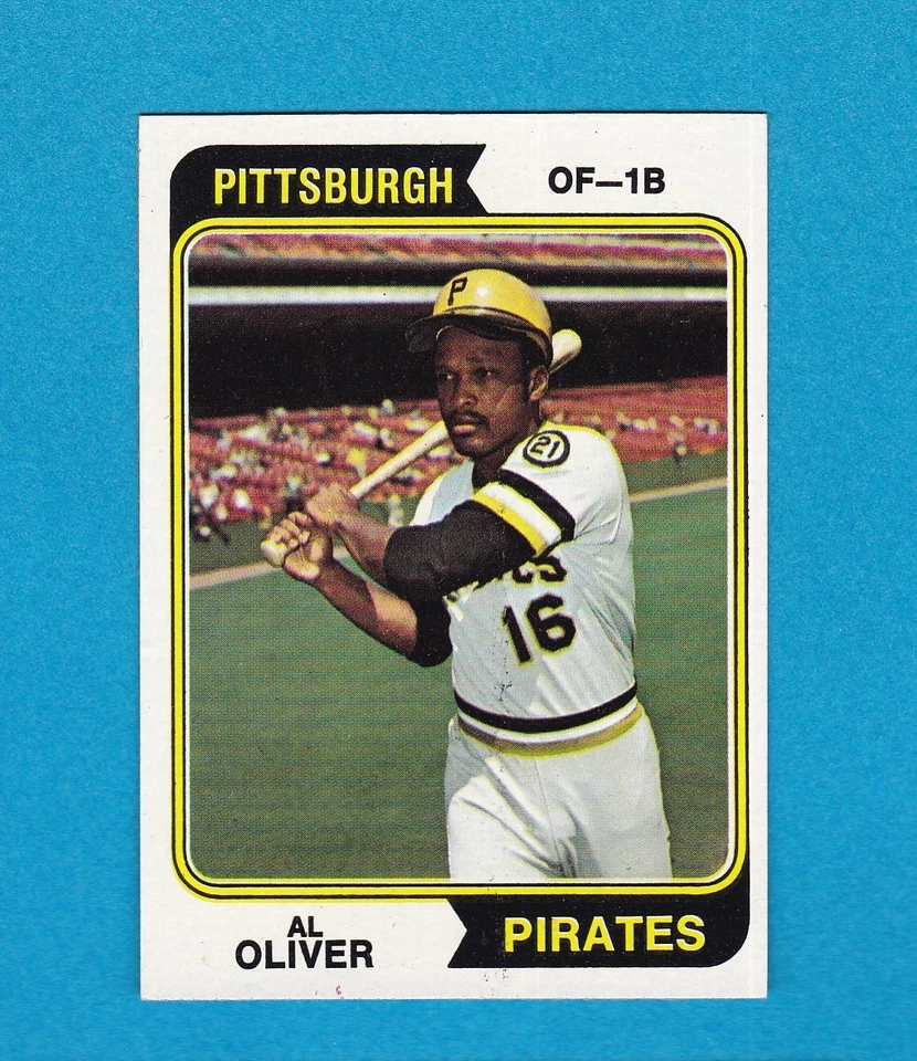 1974 TOPPS BASEBALL SET BREAK 52 AL OLIVER PIRATES MINT! - Image 1 of 1