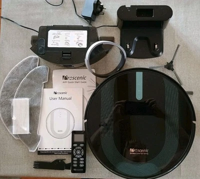 Proscenic 850T Wet & Dry WLAN Saugroboter + Wischmopps & alles Zubehör  - Bild 1 von 4
