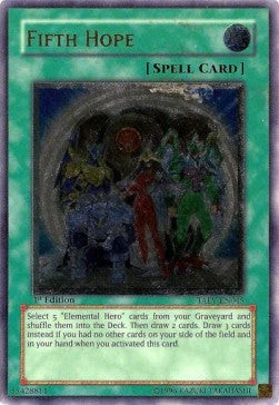 YuGiOh Fifth Hope (V.2) TAEV-EN045 Ultimate Rare Englisch NM 1st - Bild 1 von 2