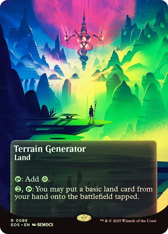 MTG FOIL Terrain Generator (#088) - Stellar Skies #088 - Image 1 of 1