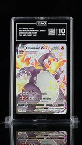 Pokemon Charizard VMAX Shining Fates Full Art SV107 TAG 10 Gem Mint - Bild 1 von 2