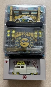 M2 Machines 1:64 Model 1953 VW Beetle Deluxe CHASE Plus 1959 VW Truck CHASE - Picture 1 of 9