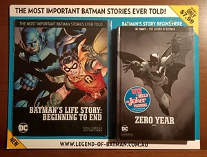 DC Comics: The Legend of Batman - Zero Year, Part 1 with mag and board, 2018 NEW - Picture 1 of 5