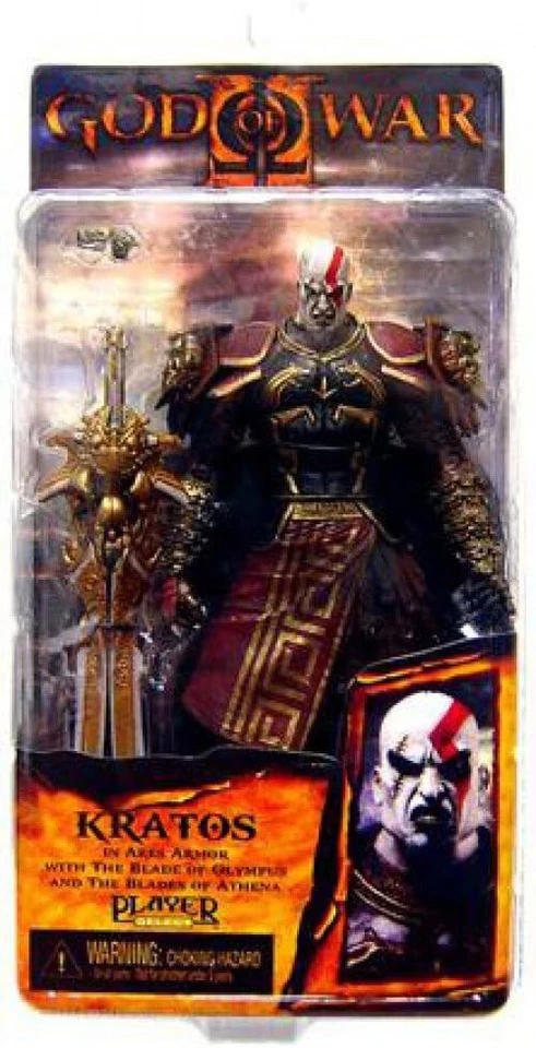 NECA 7" God of War -Kratos In Ares Armor with the Blade of Olympus Action Figure - Image 1 of 1