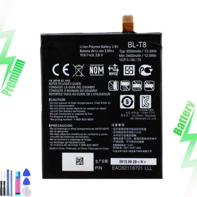 Batería de repuesto BL-T8 para LG G Flex D950 D955 D958 D959 F340 LS995 + Herramienta Foto 1 de 4