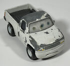 Disney Pixar Cars 1:55 Scale LENTICULAR EYES Duff Wrecks Pickup Truck White