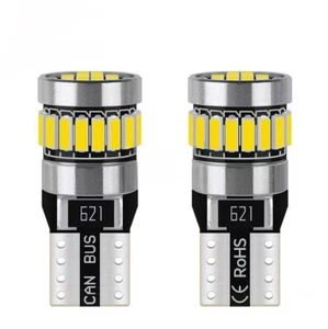 2x Canbus T10 194 168 W5W LED Car Side Wedge Parker Light Globe Bulb 12V White - Picture 1 of 4