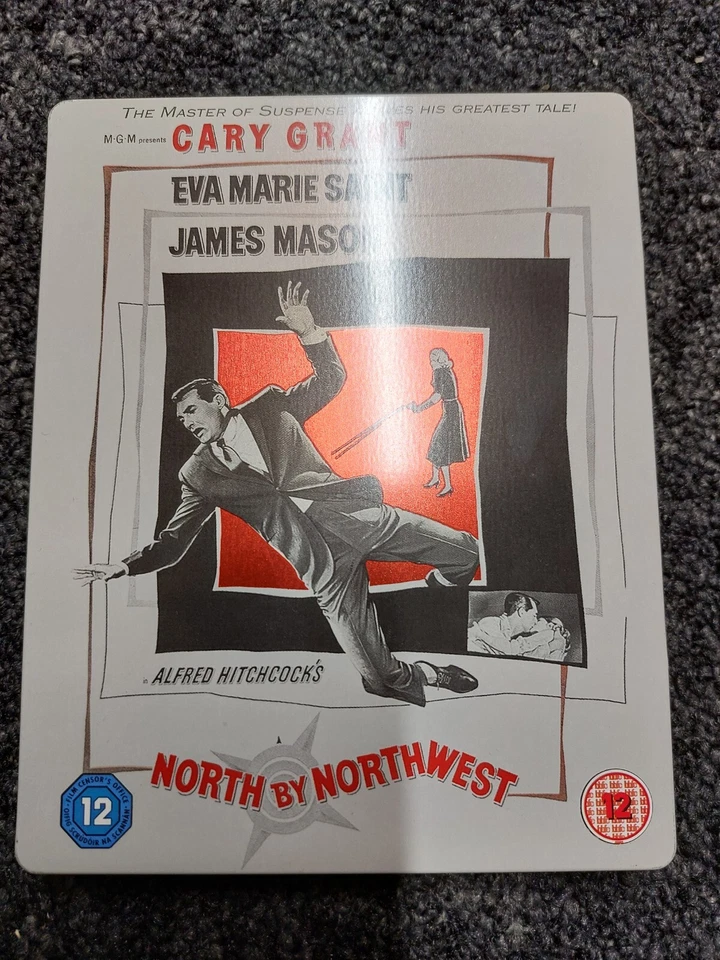 North By Northwest (1959) UK Blu Ray Steelbook - Image 1 of 4