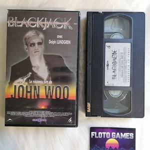 VHS D'Origine FR : Blackjack - John Woo - Dolph Lundgren - Floto Games - Picture 1 of 2