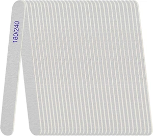 Nail File, Emery Boards for Nails 180/240 Grit Nail Files for Natural Nails Wood - Picture 1 of 12