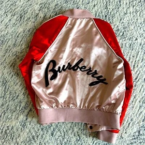 Burberry children’s bowling varsity jacket, size 8 pre owned - Picture 1 of 11