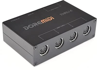CAMOLA|MIDI Thru 6 Box USB MIDI Interface 1-in 6-out MIDI Thru Box Midi Splitter - Bild 1 von 4
