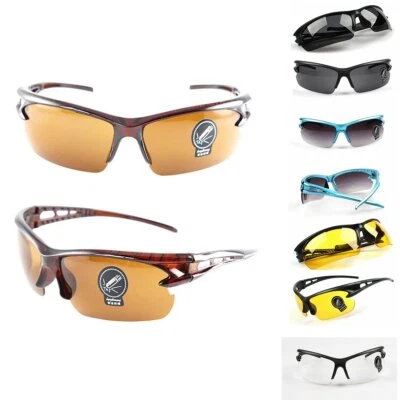 Fahrradbrille Sonnenbrille Sportbrille polarisiert UV400 4 Farben Radbrille - Bild 1 von 4