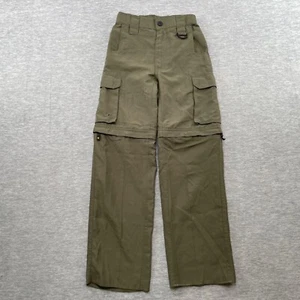 Boy Scouts Uniform Pants Youth Small 22x26 Green Switchback Convertible BSA - Picture 1 of 19