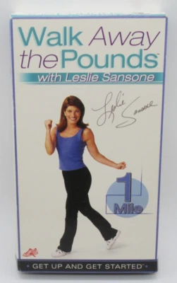 LESLIE SANSONE - WALK AWAY THE POUNDS GET STARTED WORKOUT VHS VIDEO, 1 MILE - Image 1 of 2