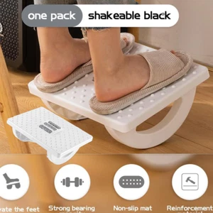 Büro Fußstütze Schreibtisch Fußbank Fußablage Fußhocker Ergonomisch Fußstütze - Bild 1 von 15