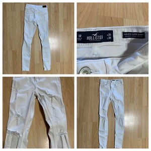 pantalon blanco hollister mujer