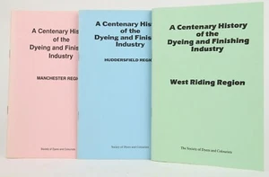 A Centenary History of the Dyeing and Finishing Industry, Manchester 1988 3 Vols - Picture 1 of 7