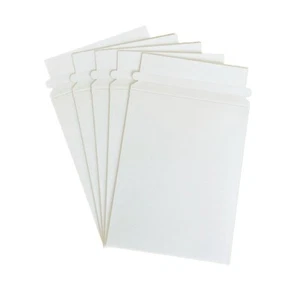 Sobre de correo blanco de cartón 400 x 7x9"" solapa de sellado automático - Imagen 1 de 2