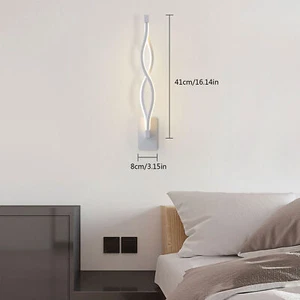 Modern LED Wall Lamp Bedroom Beside Wall Sconce Light Corridor Wall Lighting USA - Picture 1 of 20