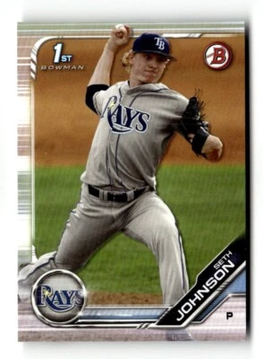 2019 Bowman Draft - #BD-90 Seth Johnson - Image 1 of 2