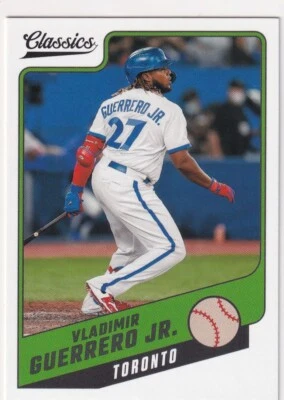 2022 CLASSICS VLADIMIR GUERRERO JR. TORONTO BLUE JAYS CHRONICLES (AA)-591 - Image 1 of 2