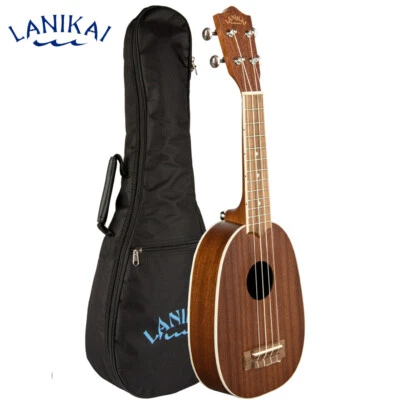 Lanikai Mahogany Series MA-P Pineapple Soprano Ukulele Satin Finish with Gig Bag - Image 1 of 3