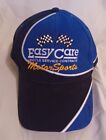 Chapeau bleu dédicacé NASCAR Easy Care Motorsports #8 signature conducteur inconnue 