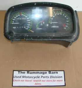 INSTRUMENT GAUGE CLUSTER --- AS IS --------- 1993 KAWASAKI NINJA 500 ex500a - Foto 1 di 5