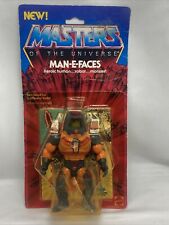 1983 MASTERS OF THE UNIVERSE MAN E FACES FIGURE SEALED CARD MOTU MATTEL VINTAGE