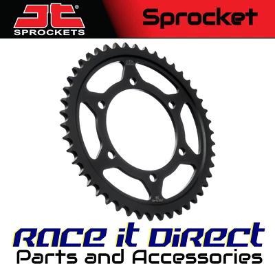 JT Sprocket for Yamaha FZ6 S2 2007-2009 Zinc Black Rear - Image 1 of 4