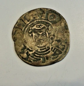 BOURBONNAIS - PRIORY OF SOUVIGNY ANONYMOUSES Denier 1180 1213 lacrosse right - Picture 1 of 2