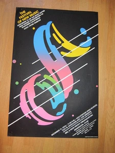 Cartel Festival of New Music 1976 Peter Yarrow Los Angeles - Imagen 1 de 1
