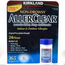 Kirkland Signature NON DROWSY 10mg  Aller Clear 365 Tablets