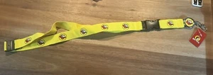 Buc-ee's schwarz einziehbares Schlüsselband mit Druckknopfverschluss Clip - Biber Logo 18 Zoll - Bild 1 von 1