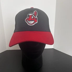 Gorra Cleveland Indians New Era 39THIRTY S/M Azul Chief Wahoo Logo MLB Flex - Imagen 1 de 10