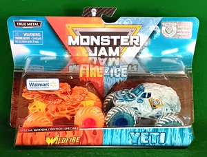 Spinmaster Fire and Ice Wildfire / Yeti Walmart Exclusive 2 Pack, Neu im Paket! - Bild 1 von 6