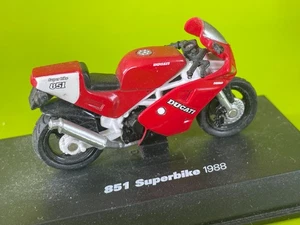 "DUCATI 851 SUPERBIKE - 1988" - Kult Motorrad Bike Modell - 1/32 NewRay Die Cast - Bild 1 von 6