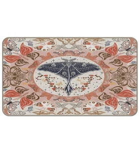 Psychedelic Butterfly Moth Skull Entrance Door Mat 17x30 Inch Doormats Decor,... - Bild 1 von 4