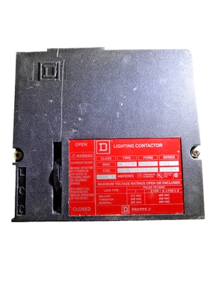 Square D Lighting Contactor PBP11B 120V 60Hz 60A 600 VAC Ballast Tungsten Genera - Image 1 of 4